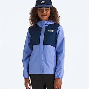 The North Face Antora Rain Jacket Light Blue / Dark Blue 14/16